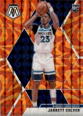 2019-20 Panini Mosaic Orange Reactive #201 Jarrett Culver
